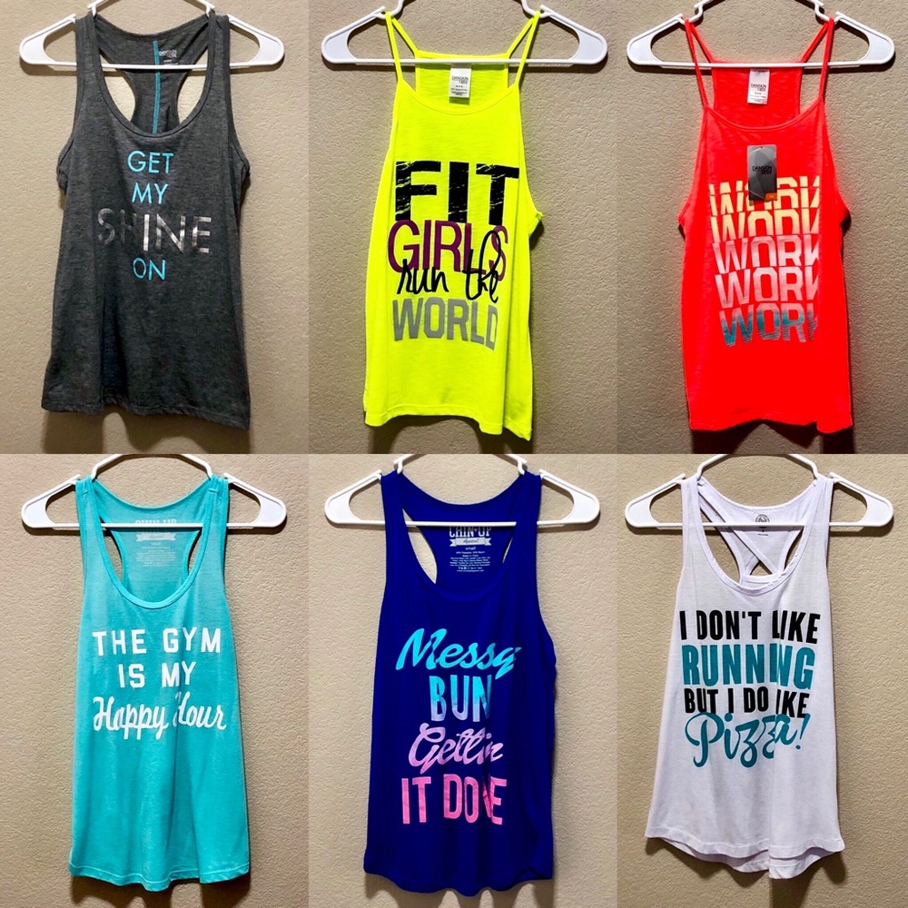 Bundle of 6 Workout Tank Tops!